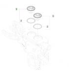 DZ122884 - JOHN DEERE - TERMOSTAT 79,5 ST C