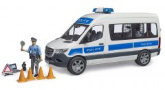 02683 - BRUDER - SAMOCHÓD MERCEDES SPRINTER POLICYJNY Z FIGURKĄ POLICJANTA