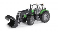 03081 - BRUDER - TRAKTOR DEUTZ AGROTRON X720 Z ŁADOWACZEM CZOŁOWYM