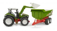 03452 - BRUDER - TRAKTOR Z ŁADOWACZEM CZOŁOWYM ROADMAX 2+