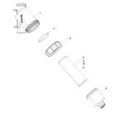 04003174 - HORSCH - WKŁAD FILTRA CIŚNIENIOWEGO 2" MESH 80
