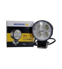 1210106 - WESEM - LAMPA OKRĄGŁA  4LED 1000lm  12/24V
