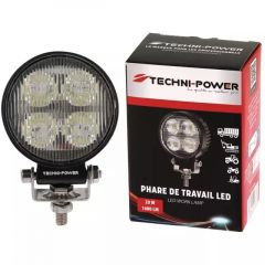 1210253 - TECHNI-POWER - OKRĄGŁA LAMPA LED 12/24V 20W 1600LM