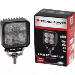 1210254 - TECHNI-POWER - LAMPA ROBOCZA LED 12/24V 20W 1600LM 4xLED OSRAM NORMY CE