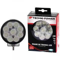 1210255 - TECHNI-POWER - REFLEKTOR OKRĄGŁY LED 12/24V 42W 3800LM