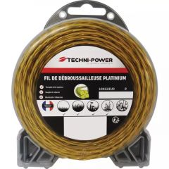 20332951 - TECHNI-POWER - ŻYŁKA TNĄCA SKRĘCONA PLATINIUM 2,0MM X 15M