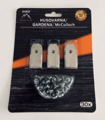33-05002 - INNY - NÓŻ AUTOMOWER HUSQVARNA GARDENA 35mm KPL. 30 szt. EVEREST