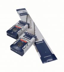 546052672 - HUSQVARNA - ZESTAW PROWADNICA 20" 3/8 1,5 DUŻY MONT. + 2x ŁAŃCUCH C85