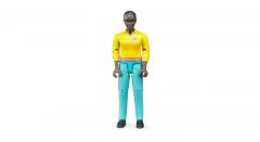 60404 - BRUDER - FIGURKA KOBIETY CIEMNOSKÓREJ