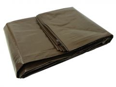 G70712 - GEKO - PLANDEKA 3X5M GRUBA BRĄZOWA