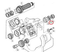 JD10068 - JOHN DEERE - ŁOŻYSKO