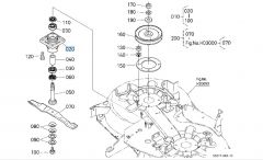 K518471212 - KUBOTA - PIASTA NOŻA KUBOTA