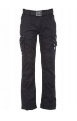 KW102024001085 - INNY - Wygodne spodnie robocze z paskiem roz S czarne Original