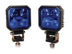 LA100022 - KRAMP - ZESTAW DWÓCH LAMP LED NIEBIESKICH DO OPRYSKIWACZA 2x14W 1520lm 89x135x40mm