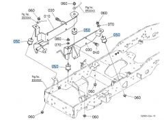 PJ45182240 - KUBOTA - PODUSZKA ZAWIESZENIA SILNIKA