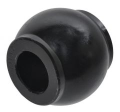TL960254KR - KRAMP - KULA ŁĄCZNIKA GÓRNEGO 3/2 Ø 25.4/60x51mm CZARNA WZMACNIANA