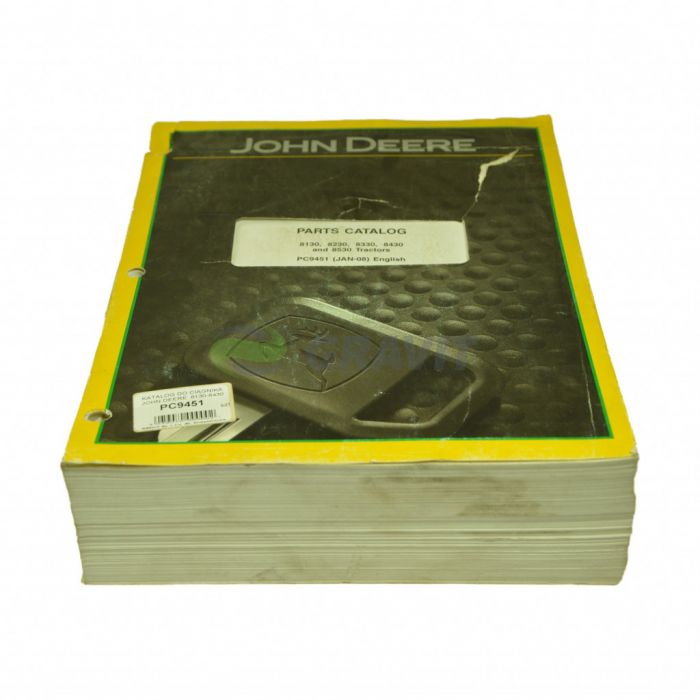 Katalog Do Ciągnika John Deere  8130-8430 John Deere PC9451