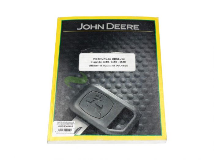 Instrukcja Obsługi John Deere 5310-5510 John Deere OMER360155