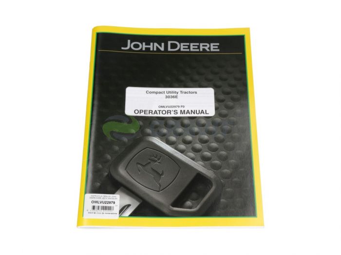 Instrukcja Obsługi John Deere 3036e Język Angielski John Deere OMLVU22979